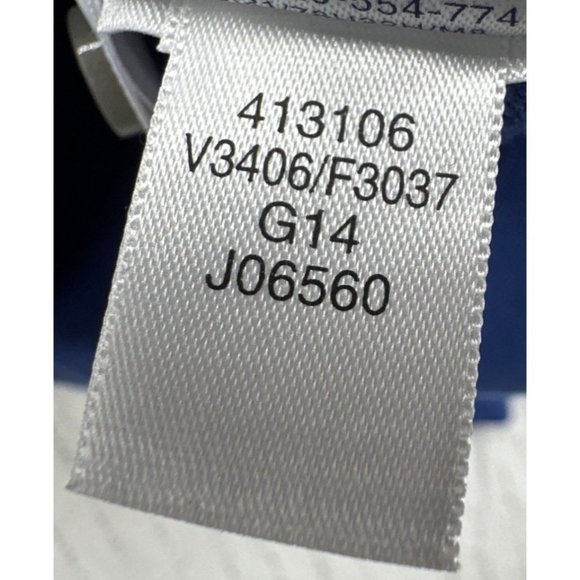 Lands End Women's Cardigan Cobalt Blue Sz M Lightweight Long Sleeve Button Front - Picture 8 of 11